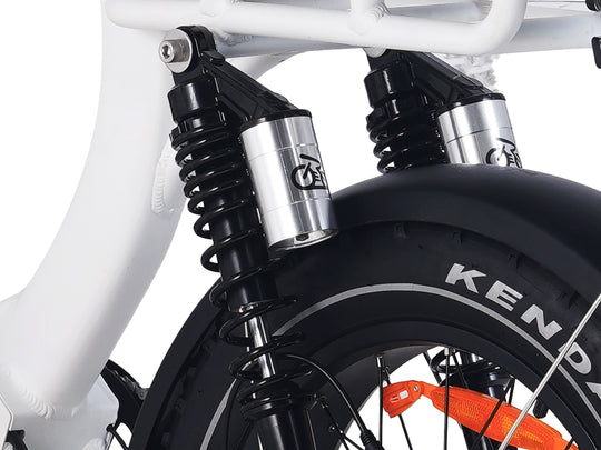 EMMA Moped-Style Adult Ebike| 400LB Heavy Rider| Full Suspension|Long Range Electric Bike 9