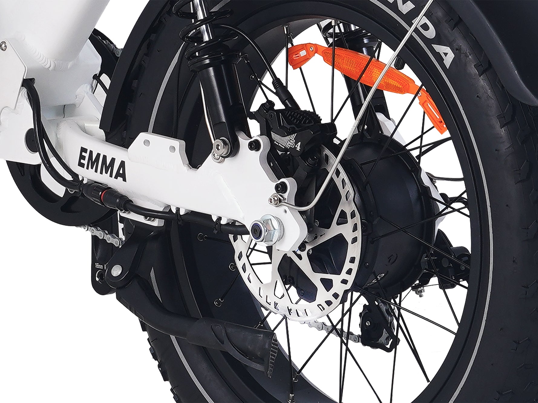 EMMA Moped-style step through|70Miles Long Range|300-400LB Heavy Rider|Adult Electric Bike 10