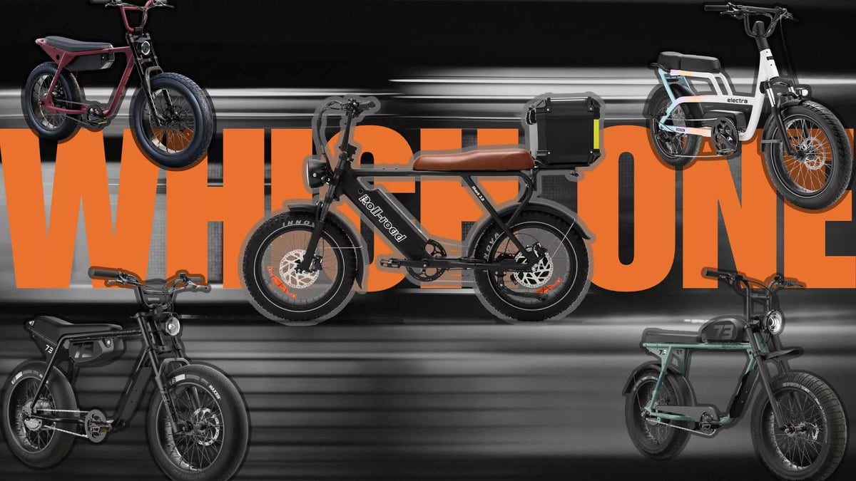 Roll-Road Shark 3.0 vs Super73, Pedal Electric & Electra Ponto Go!: Which Moped-Style E-Bike Delivers More?