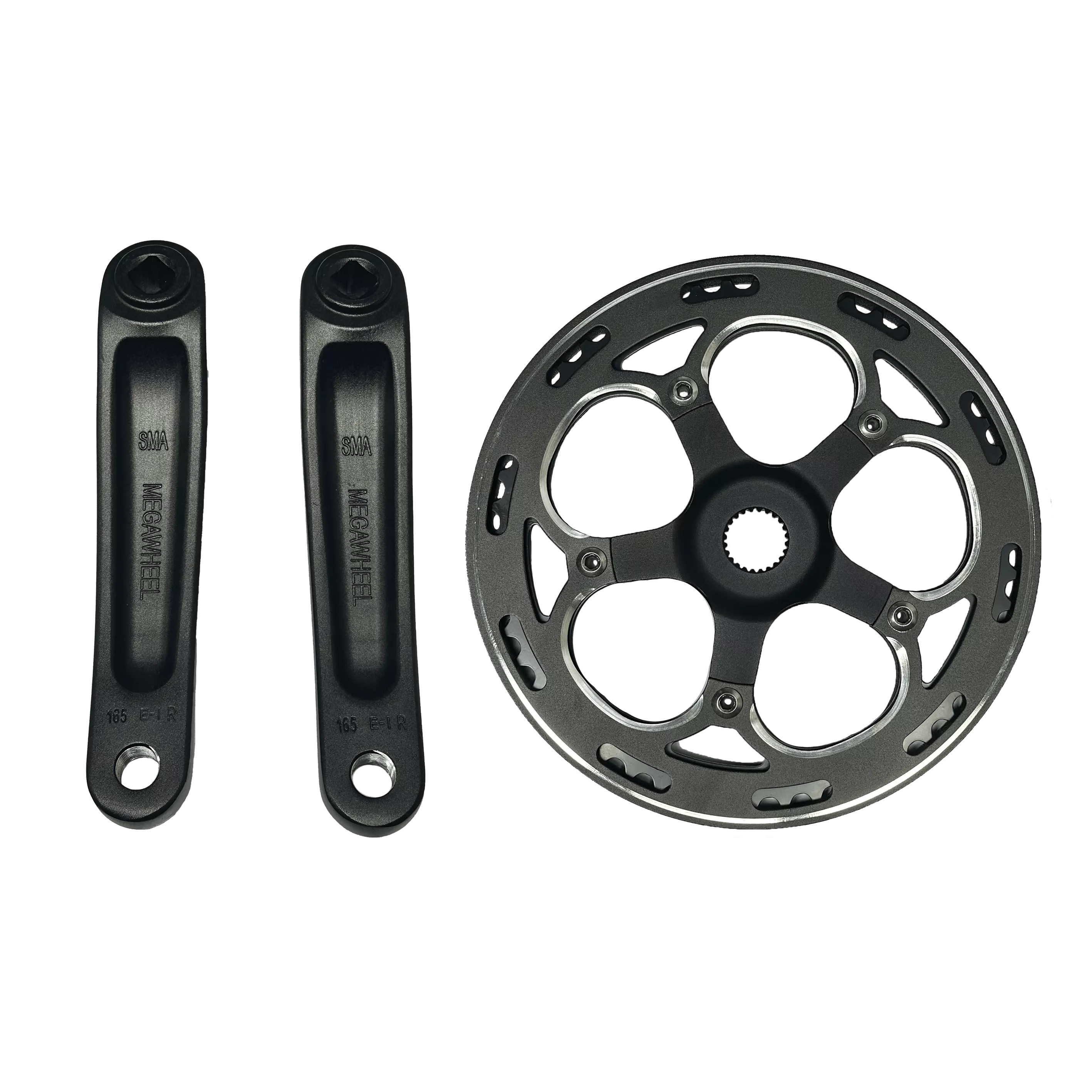 Roll-Road Ebike Crank  & 52T Chainring