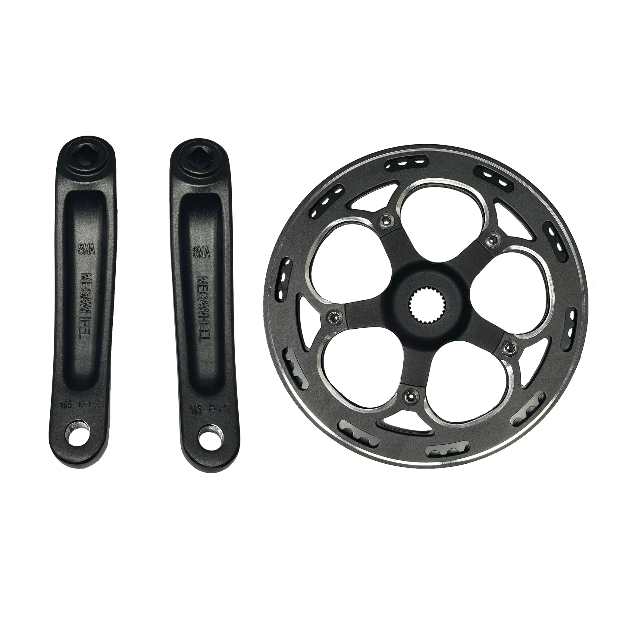 Roll-Road Ebike Crank  & 52T Chainring
