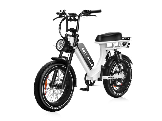 EMMA Long Range |Moped-style Ebike for Adults|400LB Heavy Rider|Step Through Electric Bike 1