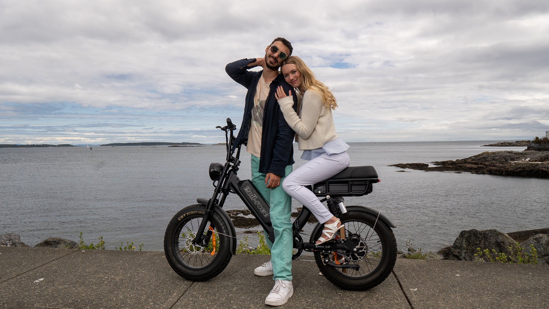 The Best 2 Seater E Bike For 2 Adults up to 450Lb Roll Road Ebike