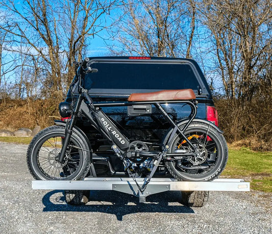 Hitch-Mounted E-Bike Carrier For Shark & Emma