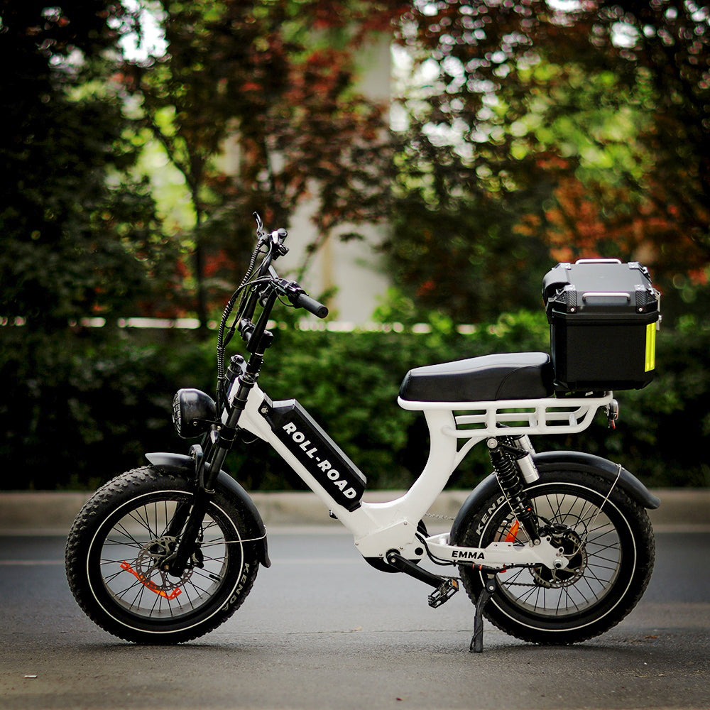 EMMA Long Range |Moped-style Ebike for Adults|400LB Heavy Rider|Step Through Electric Bike 81