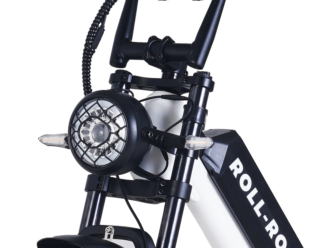EMMA Step Thru Ebike| Long Range| Moped-Style Ebike for Adults| Fat tire 400LB Heavy Rider Electric Bike 12