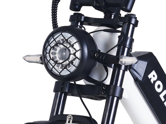 EMMA Moped-Style Adult Ebike| 400LB Heavy Rider| Full Suspension|Long Range Electric Bike 11