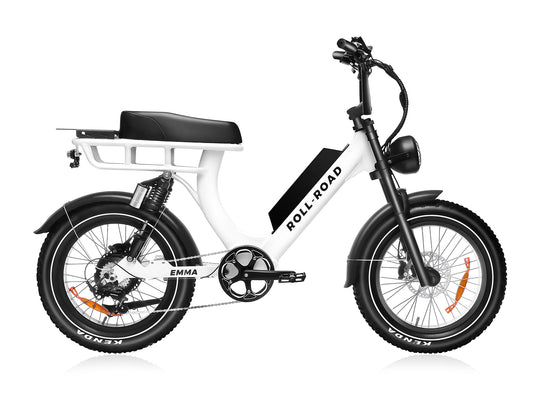 Emma Moped-style Ebike for Adults|Step Through|Long Range|400lb Fat Guy|Street Legal Electric Bike 2