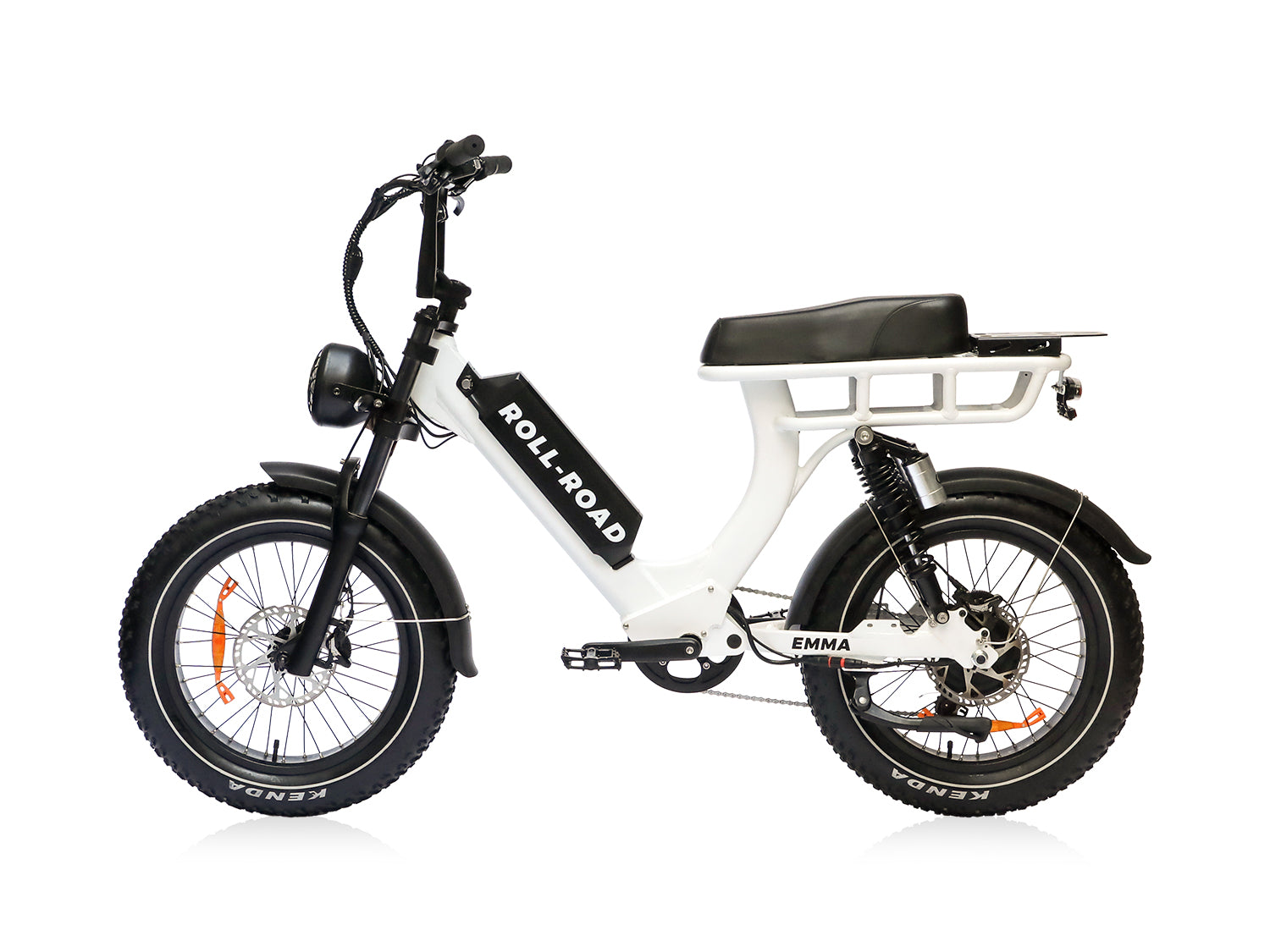 EMMA Long Range |Moped-style Ebike for Adults|400LB Heavy Rider|Step Through Electric Bike 3