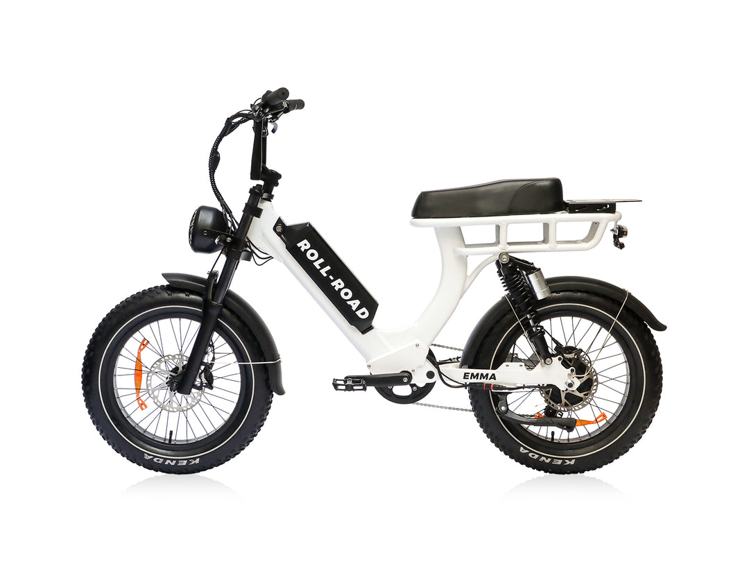 EMMA Moped-style Electric Bike|For Adults 400LB Heavy Rider|Longest Range|Step Thru Electric Bike 3