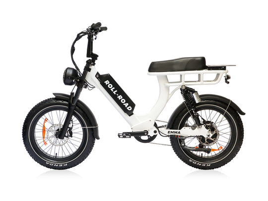 EMMA Long Range Ebike For Adults| Street Legal Moped-style Electric bike|400LB Heavy Rider 3