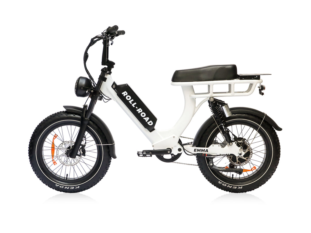 EMMA Street Legal Moped Ebike for Adults|400LB Heavy rider|70Mile Long Range|Step Through Electric Bike 3