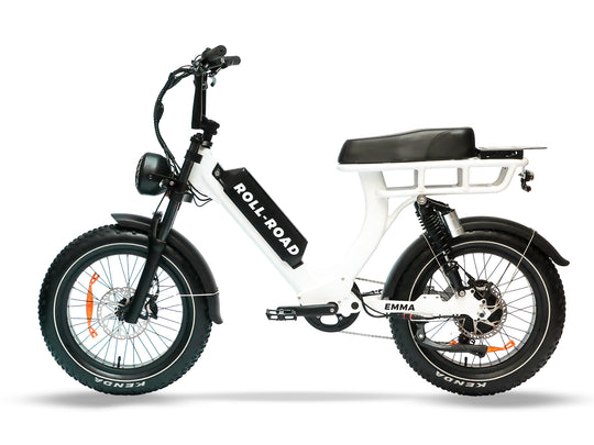 EMMA Moped-Style Adult Ebike| 400LB Heavy Rider| Full Suspension|Long Range Electric Bike 3