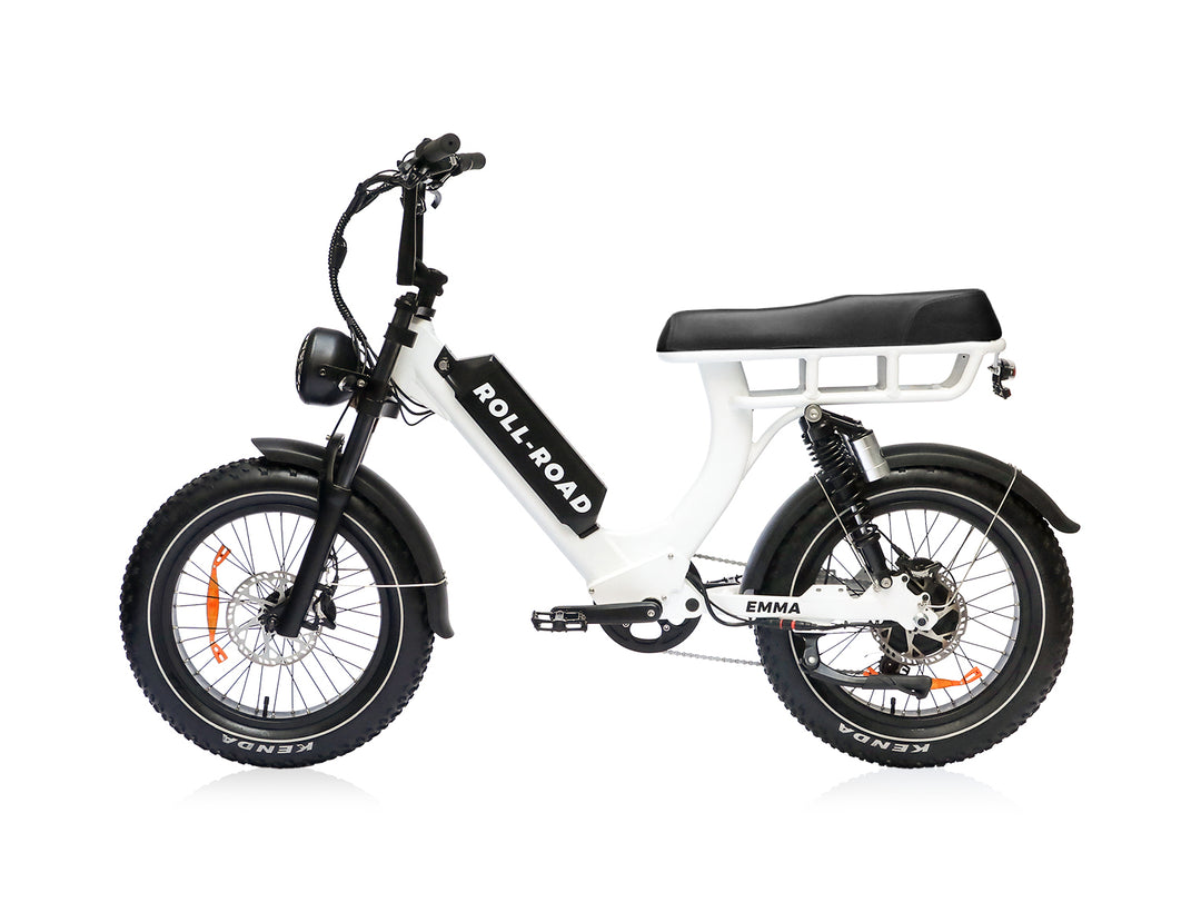 EMMA Long Range |Moped-style Ebike for Adults|400LB Heavy Rider|Step Through Electric Bike 8