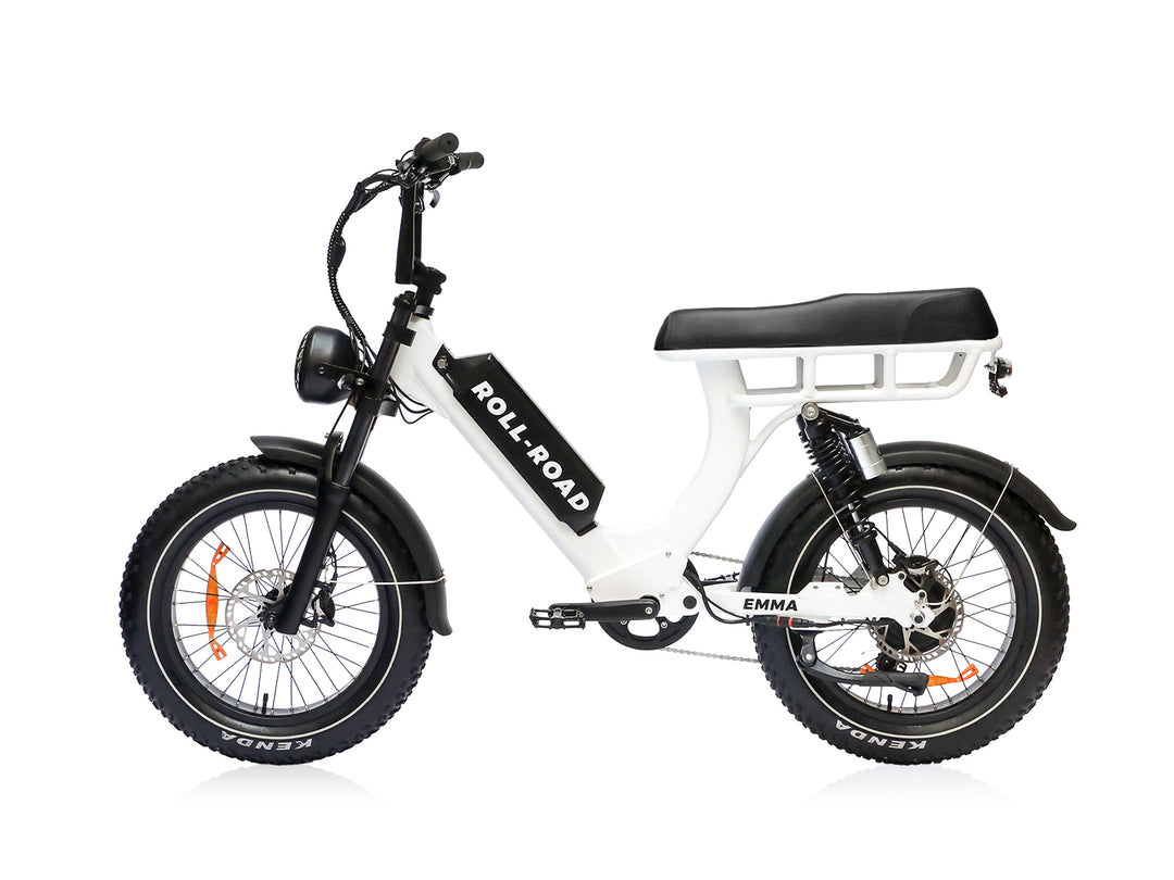 EMMA Moped-style Electric Bike|For Adults 400LB Heavy Rider|Longest Range|Step Thru Electric Bike 4