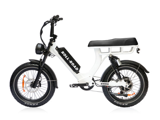 Emma Moped-style Ebike for Adults|Step Through|Long Range|400lb Fat Guy|Street Legal Electric Bike 4