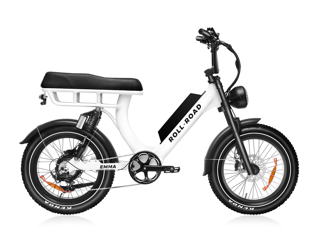 EMMA Moped-style Electric Bike|For Adults 400LB Heavy Rider|Longest Range|Step Thru Electric Bike 5