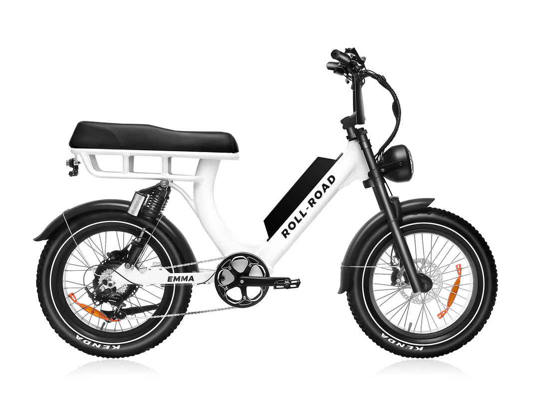 EMMA Street Legal Moped Ebike for Adults|400LB Heavy rider|70Mile Long Range|Step Through Electric Bike 5