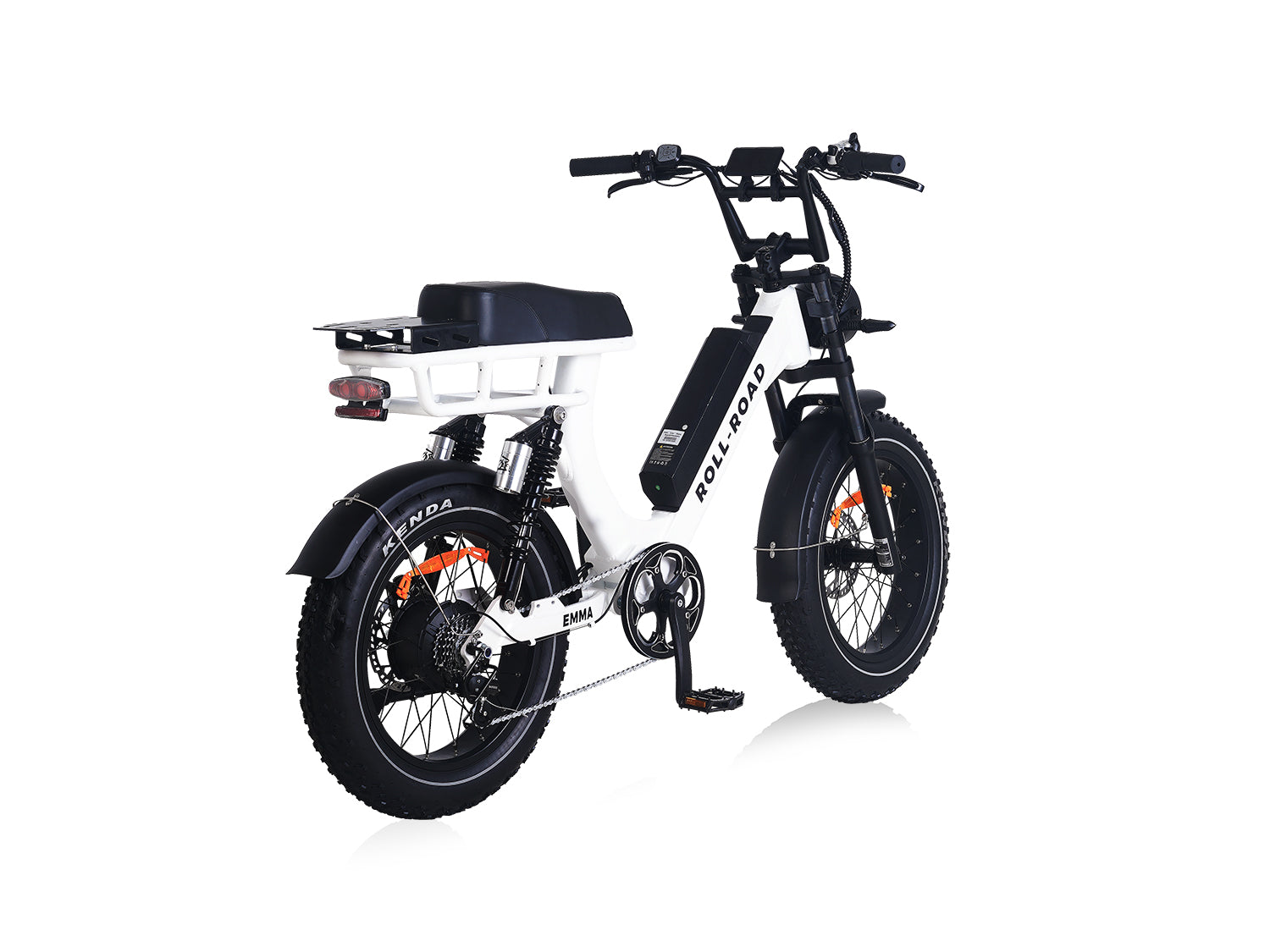 EMMA Long Range |Moped-style Ebike for Adults|400LB Heavy Rider|Step Through Electric Bike 4