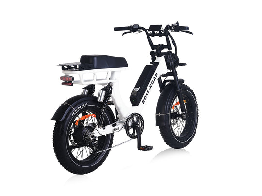EMMA Moped-style Electric Bike|For Adults 400LB Heavy Rider|Longest Range|Step Thru Electric Bike 6