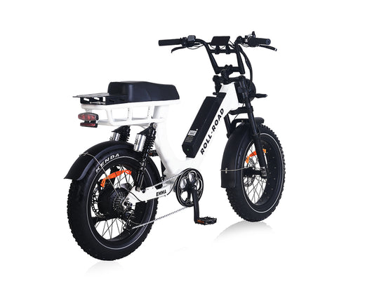 EMMA Long Range Ebike For Adults| Street Legal Moped-style Electric bike|400LB Heavy Rider 6