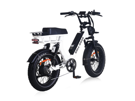 EMMA Street Legal Moped Ebike for Adults|400LB Heavy rider|70Mile Long Range|Step Through Electric Bike 6