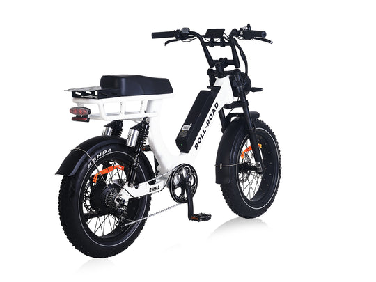 EMMA Step Through Adults Ebike| Moped-style Ebike for 400LB Fat Guy| 1000W 70Mi Long Range Electric Bike 6