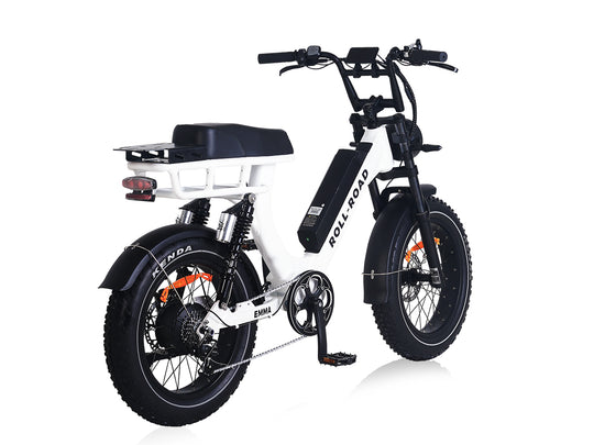 Emma Moped-style Ebike for Adults|Step Through|Long Range|400lb Fat Guy|Street Legal Electric Bike 6