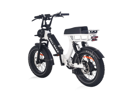 EMMA Moped-style Electric Bike|For Adults 400LB Heavy Rider|Longest Range|Step Thru Electric Bike 7