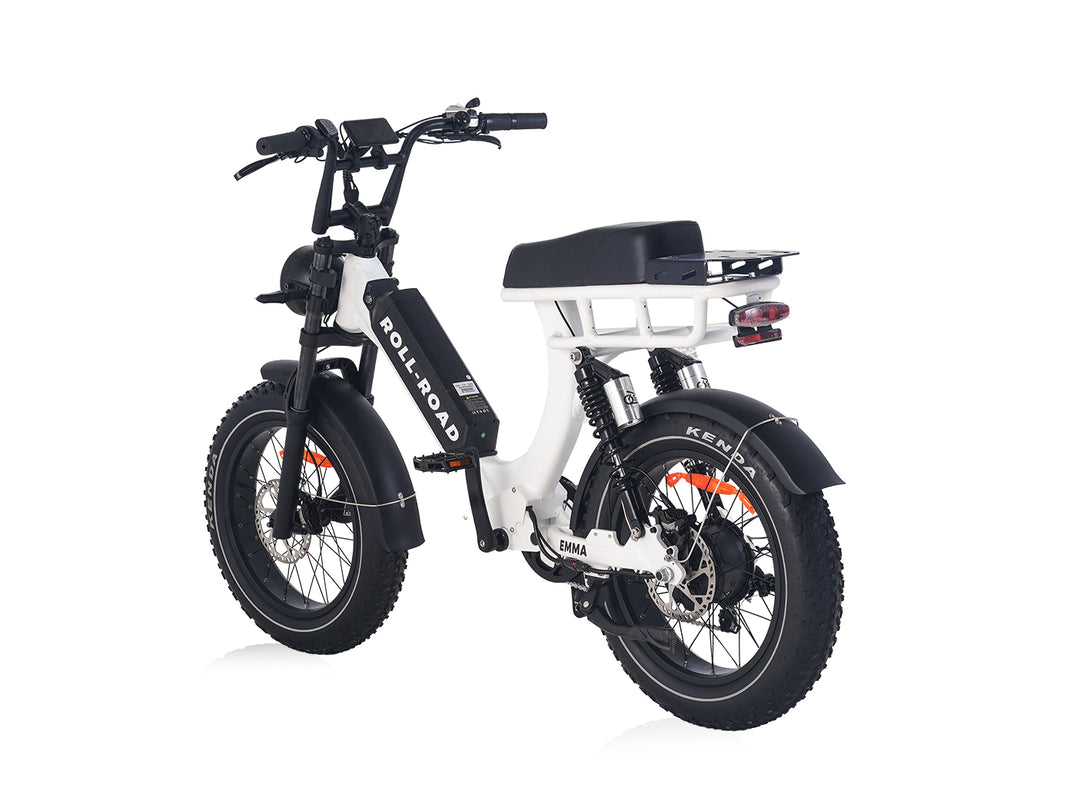 EMMA Step Through Adults Ebike| Moped-style Ebike for 400LB Fat Guy| 1000W 70Mi Long Range Electric Bike 7