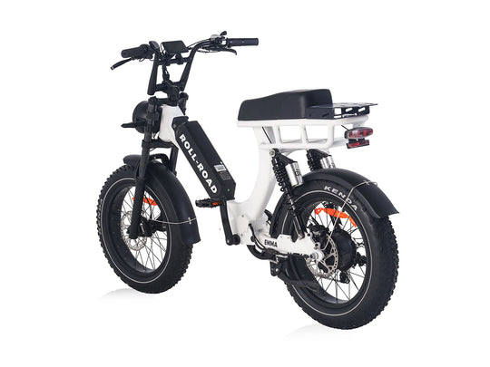 Emma Moped-style Ebike for Adults|Step Through|Long Range|400lb Fat Guy|Street Legal Electric Bike 7