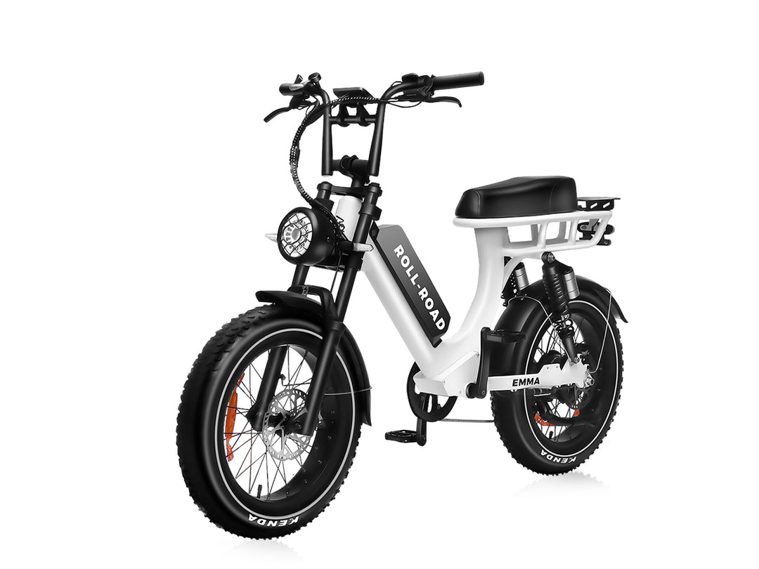 EMMA Step Through Adults Ebike| Moped-style Ebike for 400LB Fat Guy| 1000W 70Mi Long Range Electric Bike 1