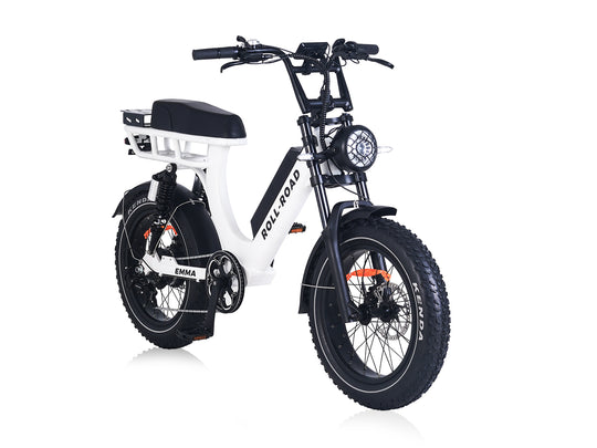 EMMA Long Range Ebike For Adults| Street Legal Moped-style Electric bike|400LB Heavy Rider 8
