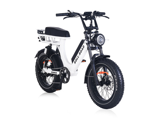EMMA Street Legal Moped Ebike for Adults|400LB Heavy rider|70Mile Long Range|Step Through Electric Bike 8