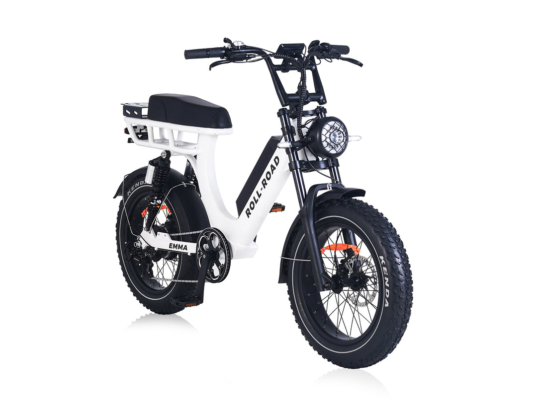 EMMA Step Through Adults Ebike| Moped-style Ebike for 400LB Fat Guy| 1000W 70Mi Long Range Electric Bike 8