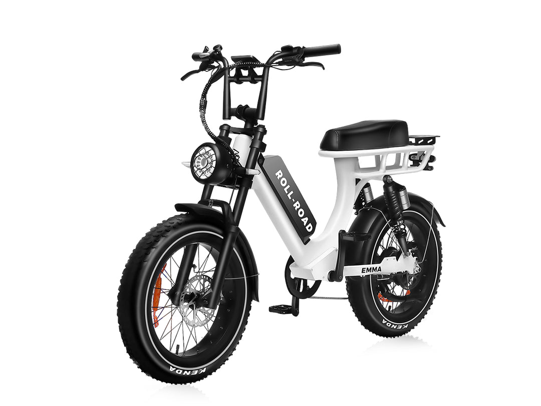 Emma Moped-style Ebike for Adults|Step Through|Long Range|400lb Fat Guy|Street Legal Electric Bike 1