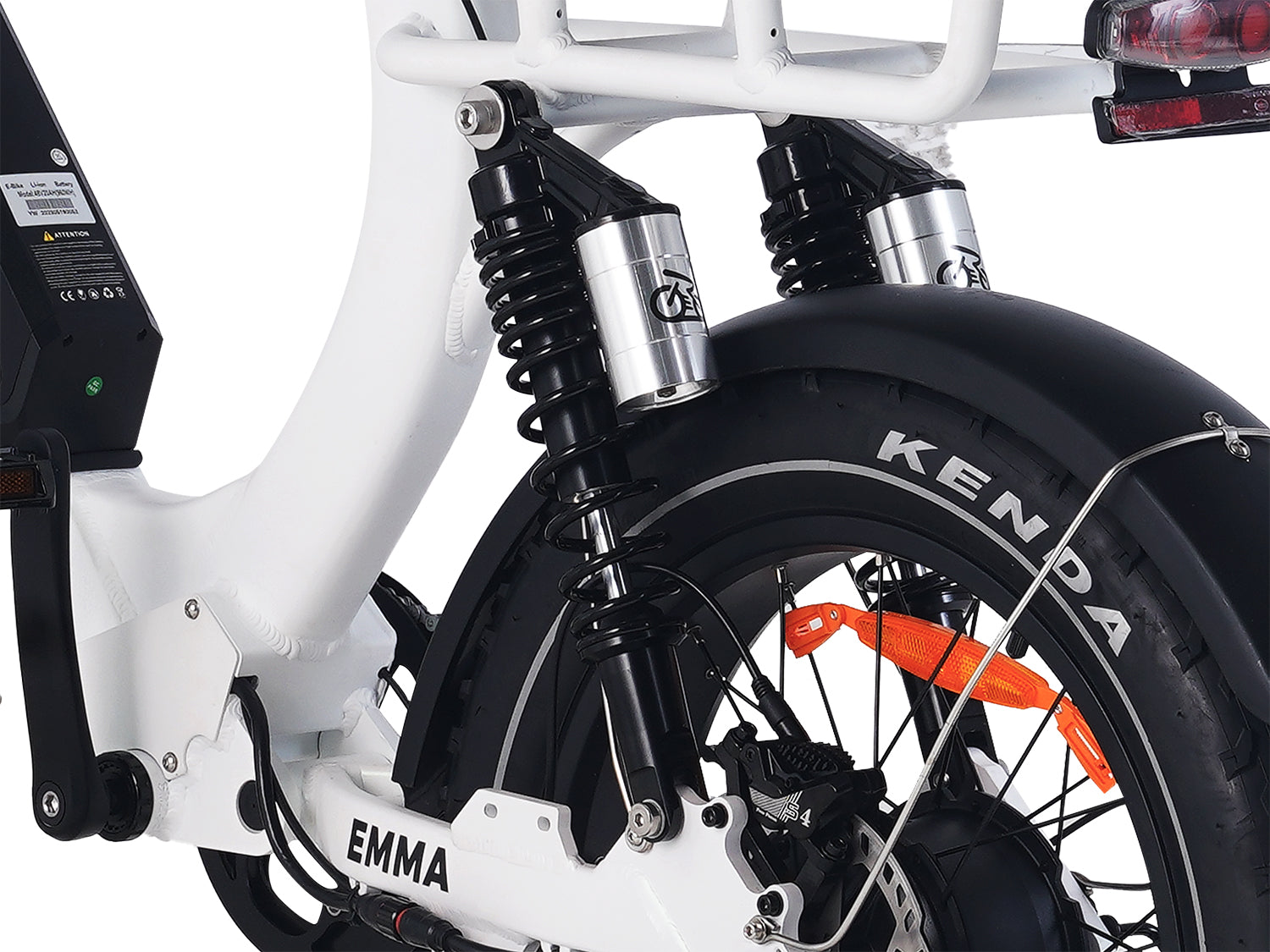 EMMA Long Range |Moped-style Ebike for Adults|400LB Heavy Rider|Step Through Electric Bike 9