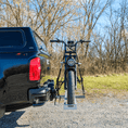 Load image into Gallery viewer, Hitch-Mounted Aluminum E-Bike Carrier Roll Road 2
