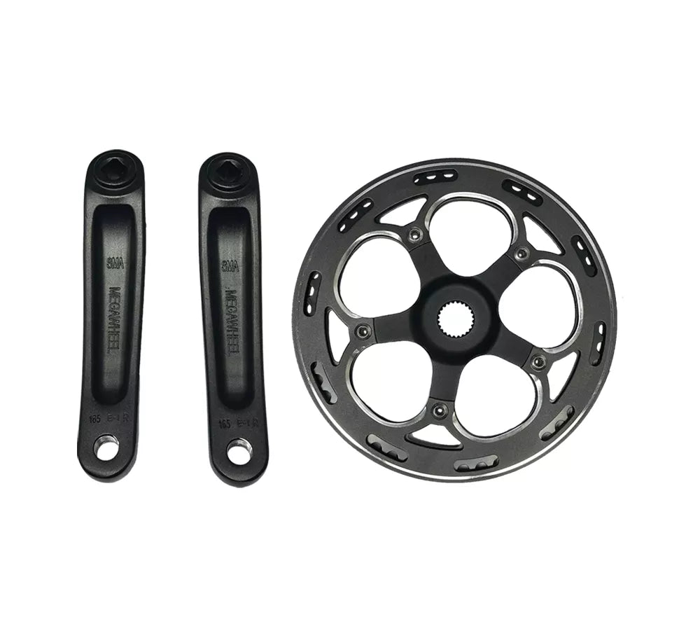 Roll-Road Ebike Crank  & 52T Chainring