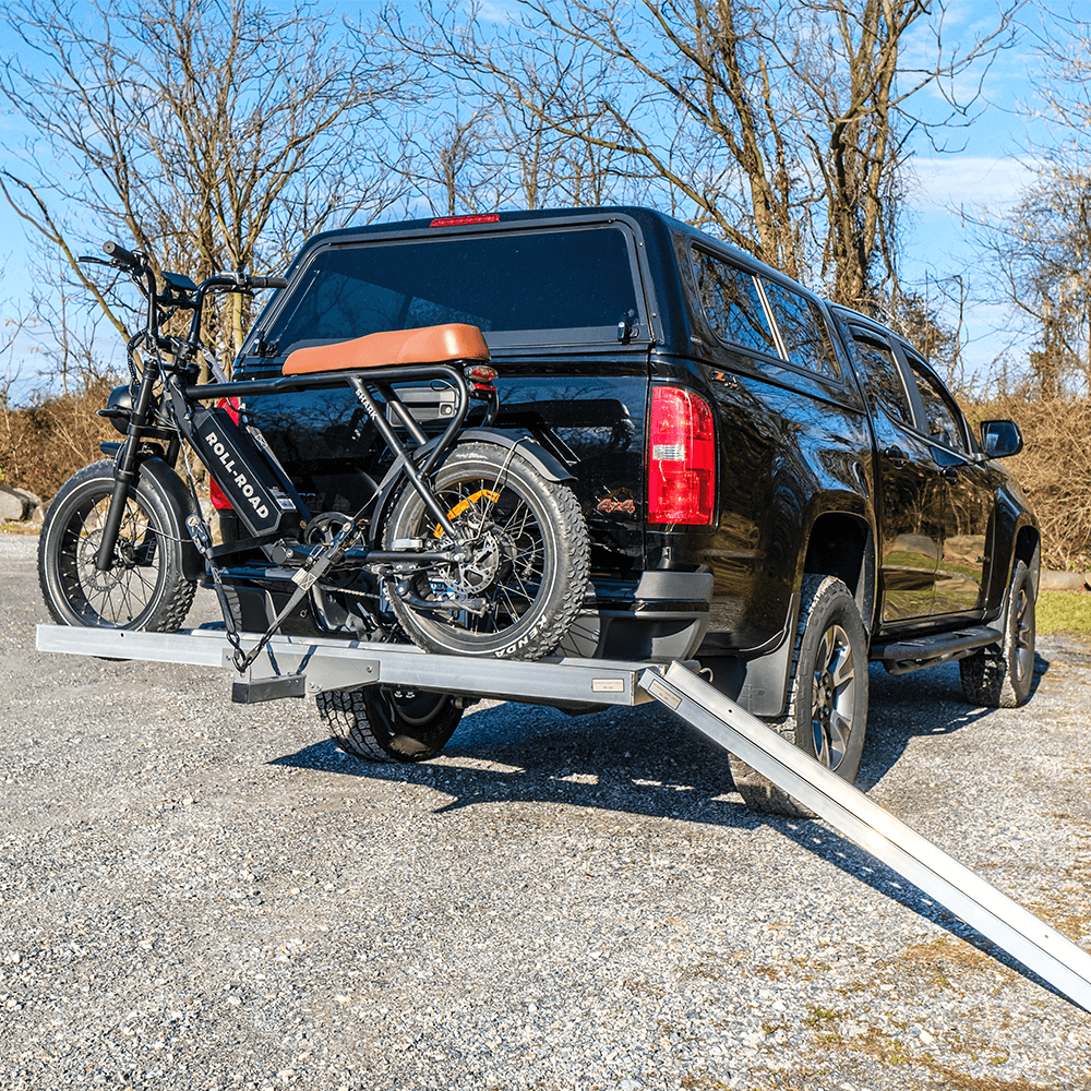 Hitch-Mounted E-Bike Carrier For Shark & Emma
