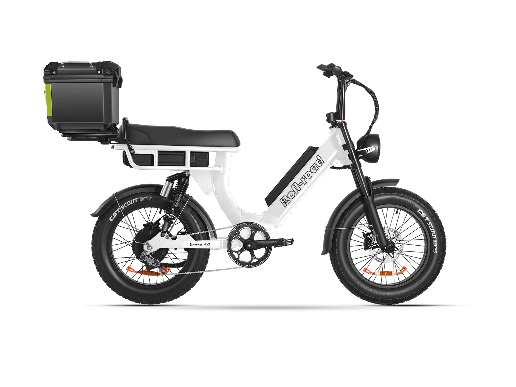 Emma 4.0 Dual Battery Long Range Fat Tire Ebike – Roll Road Ebike