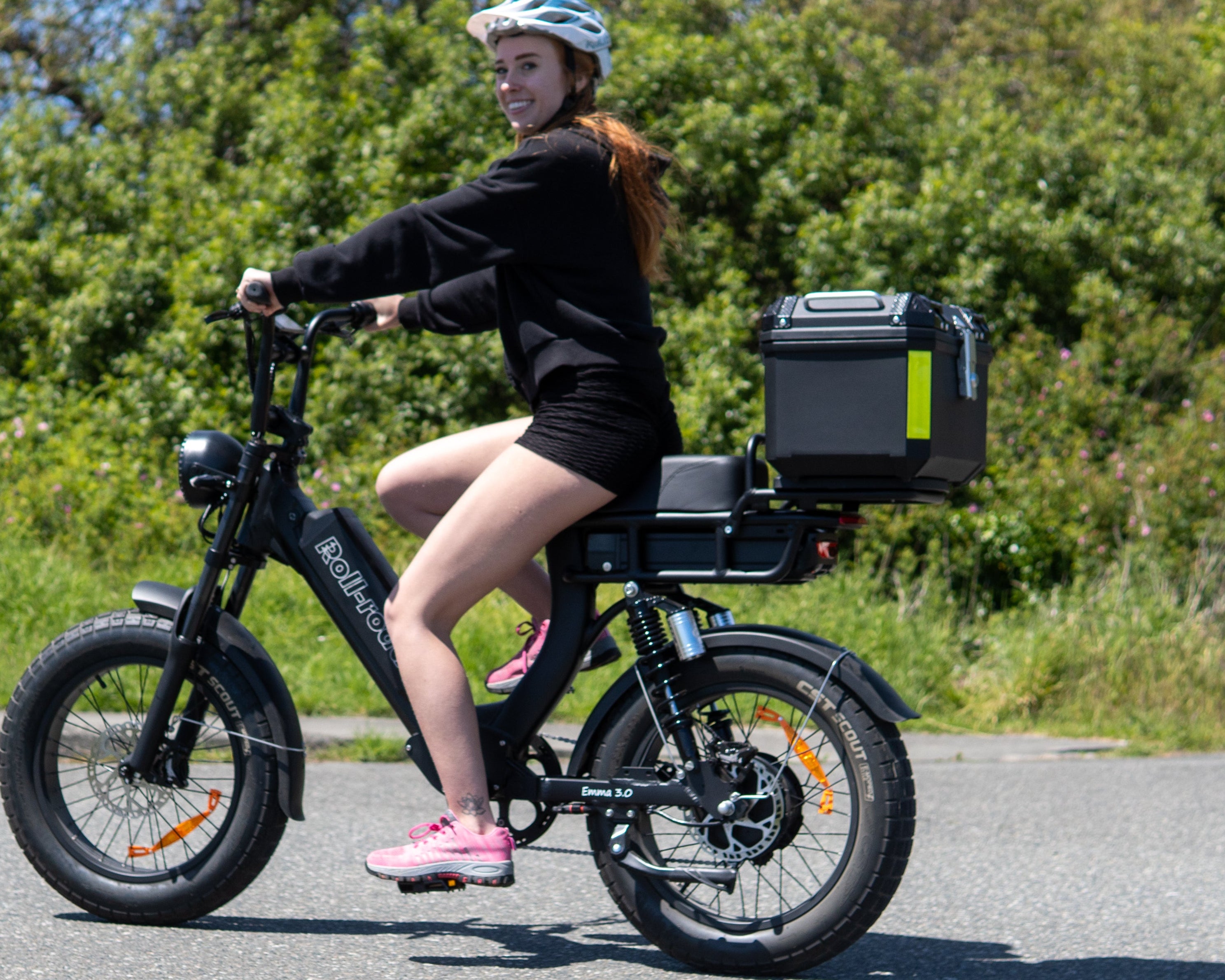 ebike rear trunk resistant to rust and corrosion 